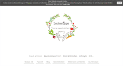 Desktop Screenshot of leckertipps.de